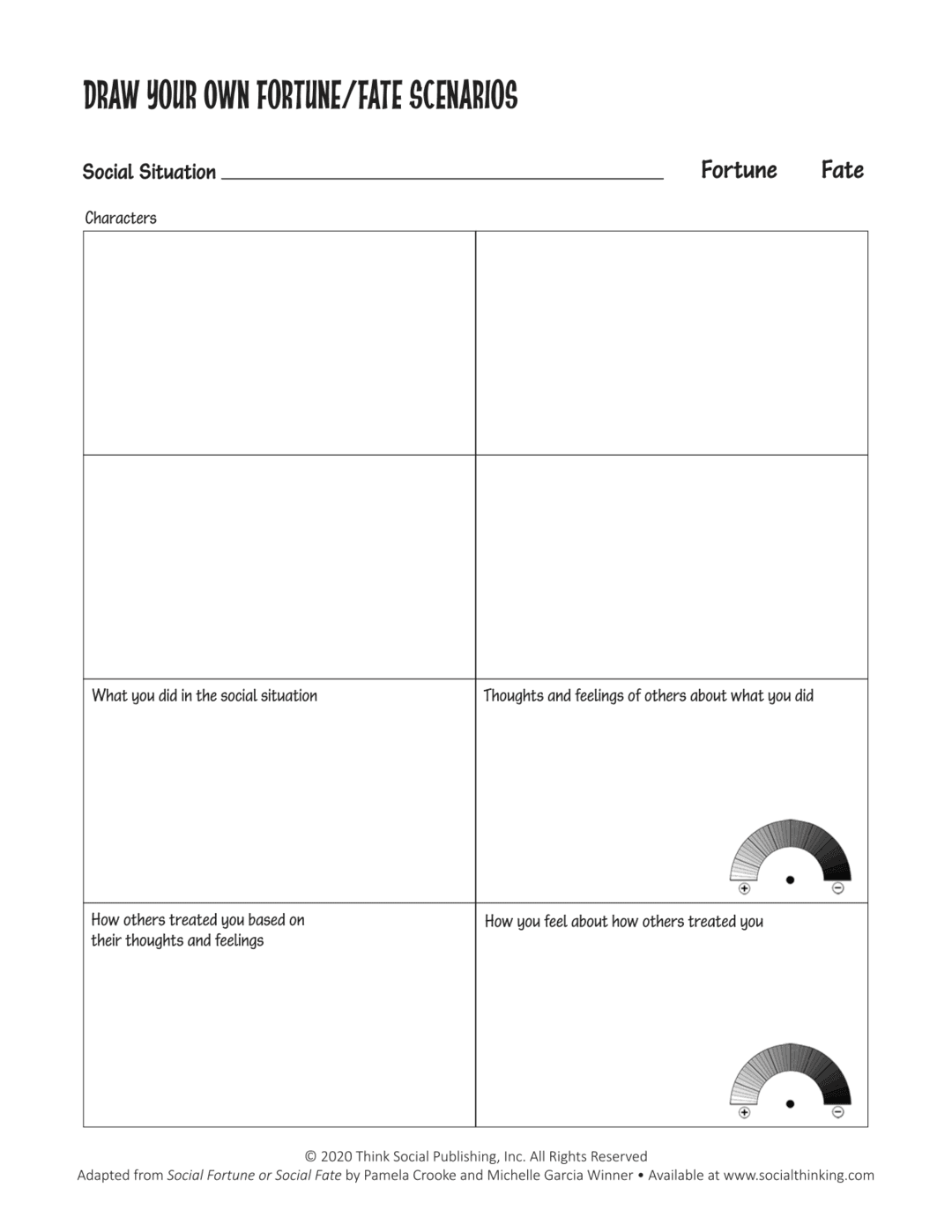 Draw Your Own Social Fortune/Fate Scenario